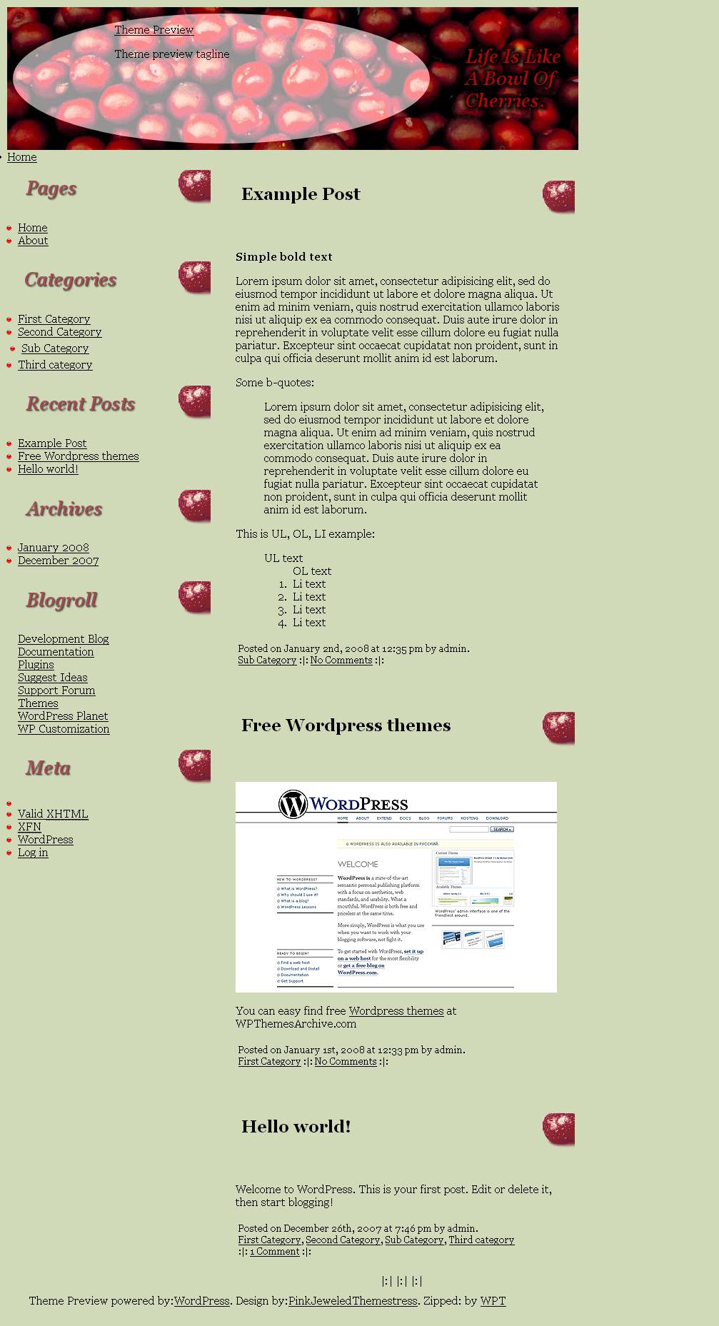 download BowlOfCherries theme