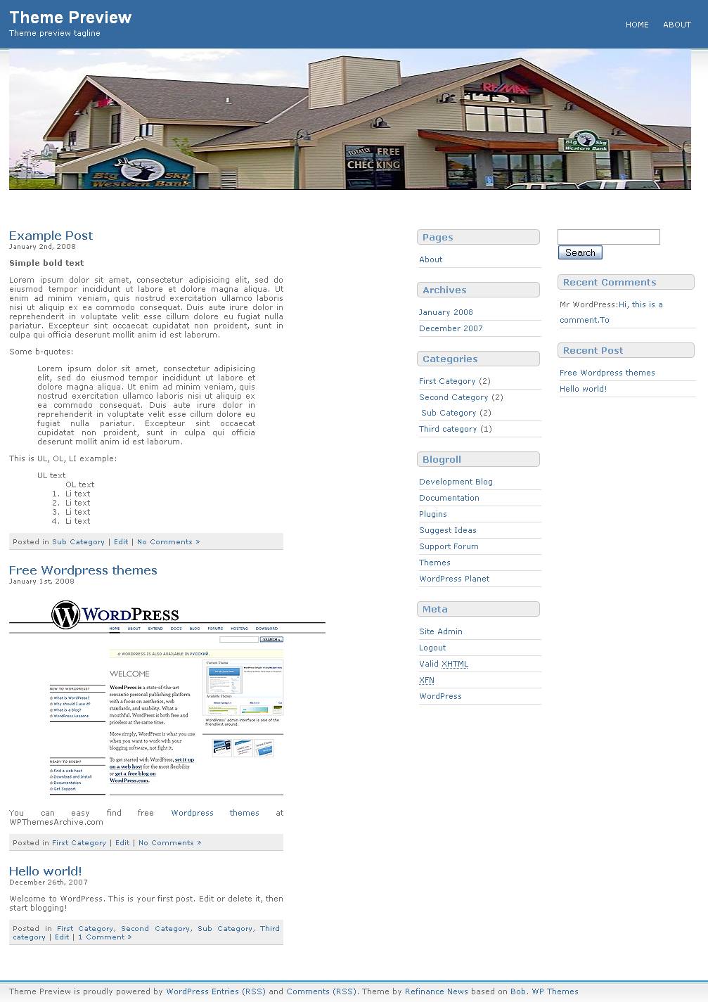 download 4 Column 321Refinance Theme theme