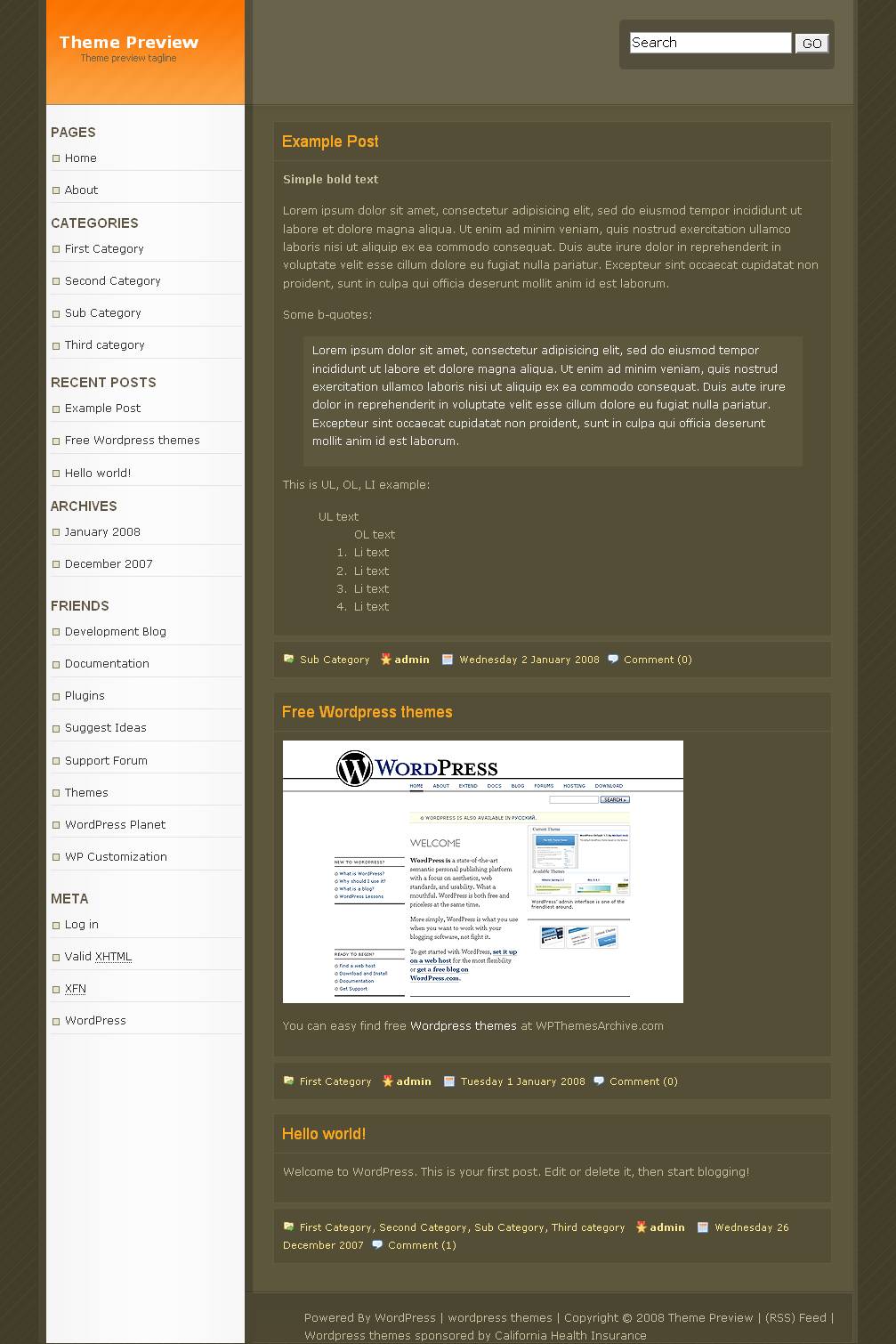 download Professional Dark Brown theme