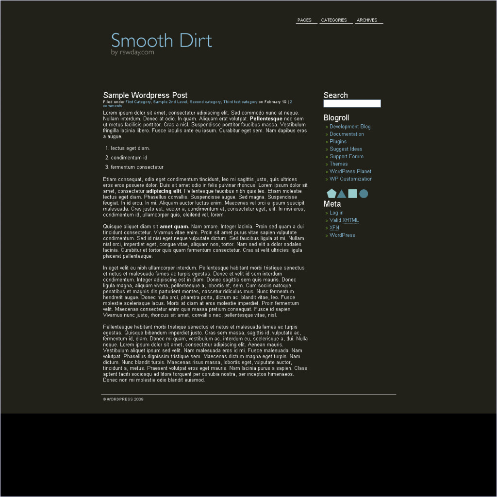 download Smooth Dirt theme