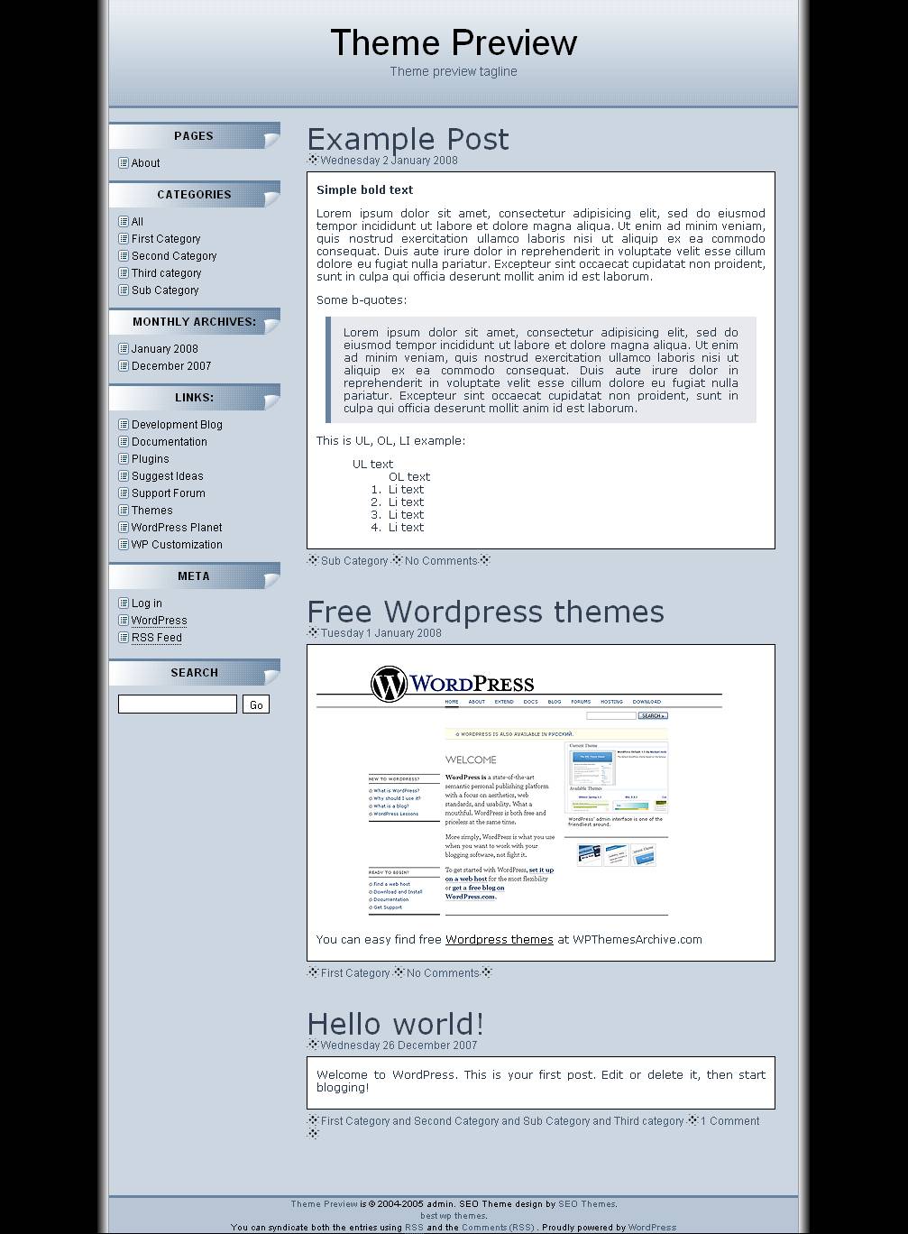 download SEO Theme theme