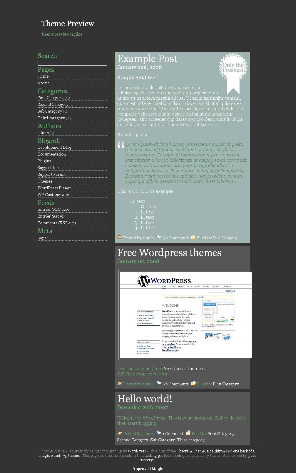 download Theorem theme