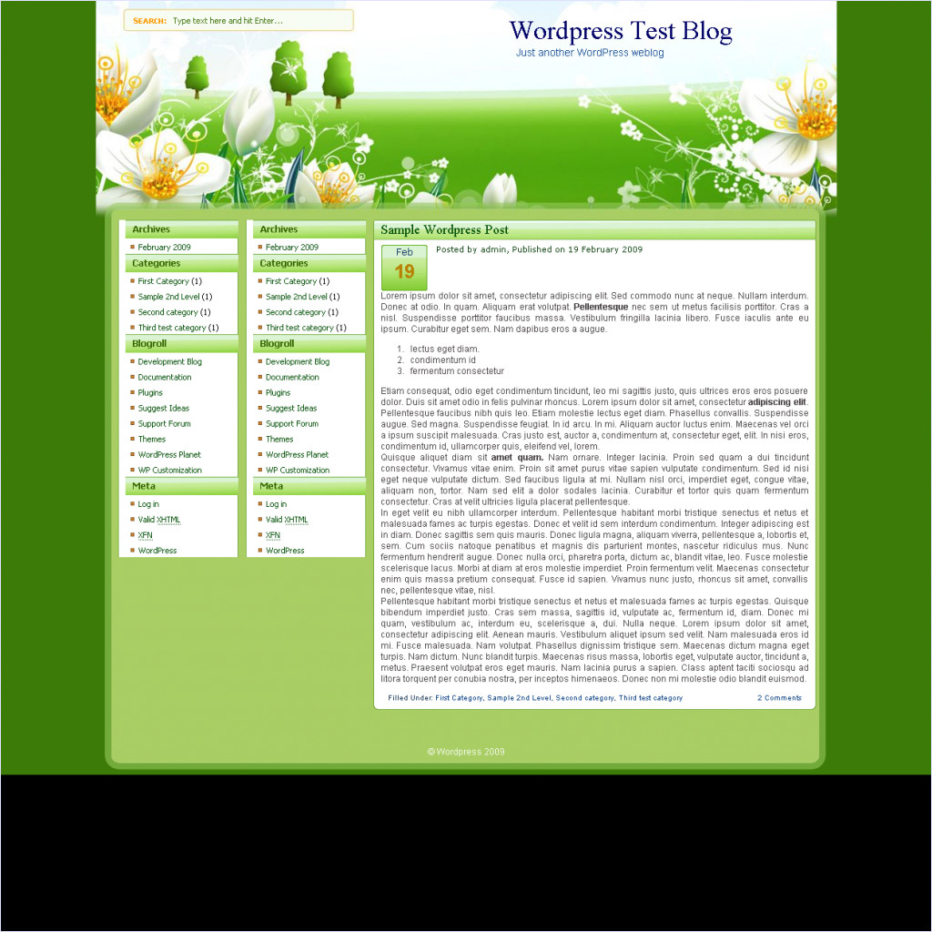 download Green Valley theme