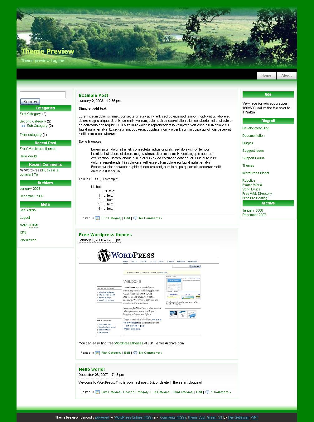 download Natural_Green_V1 theme