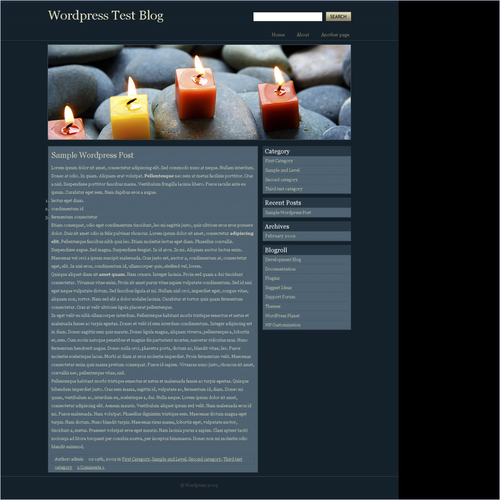 download Health Desert Night Wordpress Themes theme