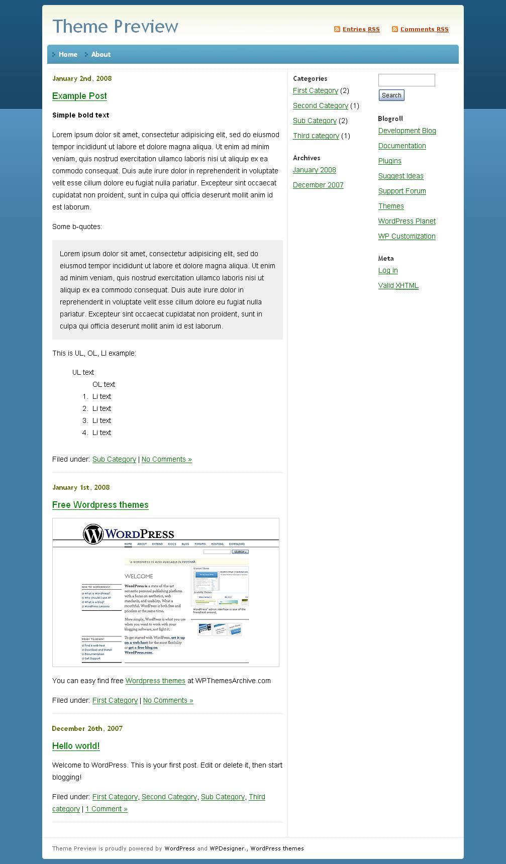 download TechPress theme