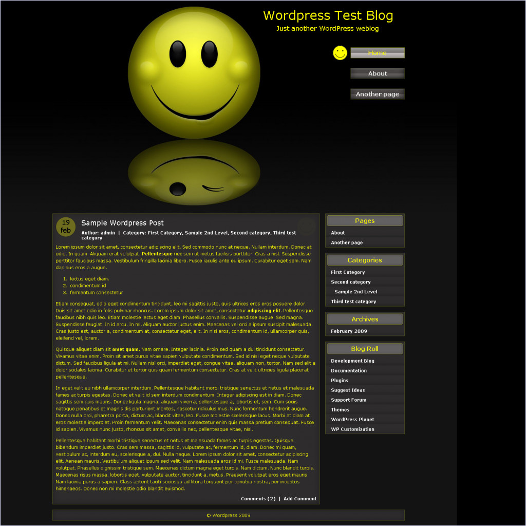 download Smile Theme theme