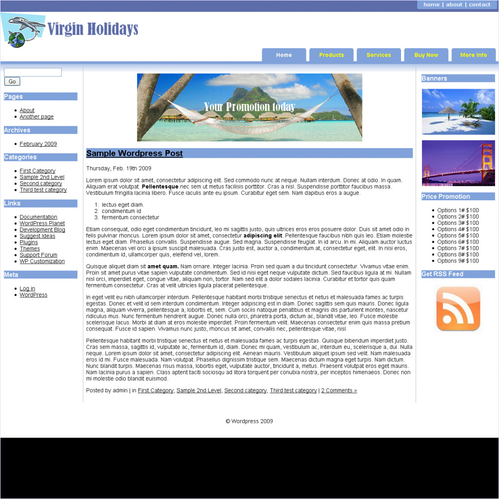 download VirginHolidays theme