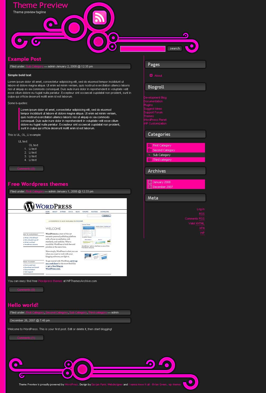 download SweetBuzz Pink Lite theme