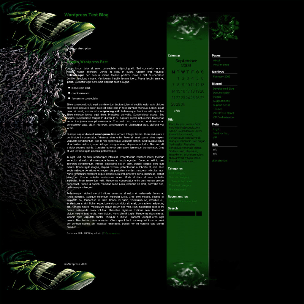 download green-lantern theme