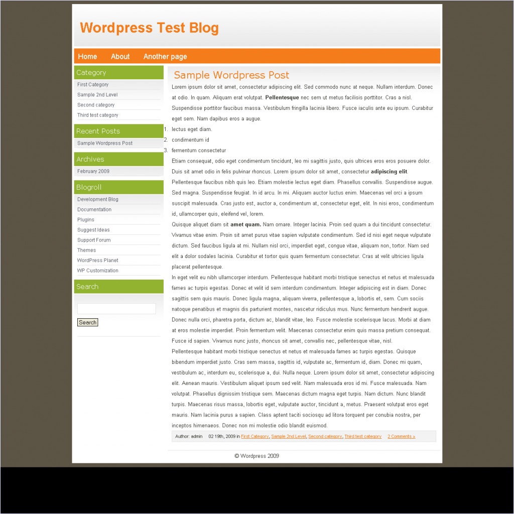 download F-Glomauor Wordpress Themes theme