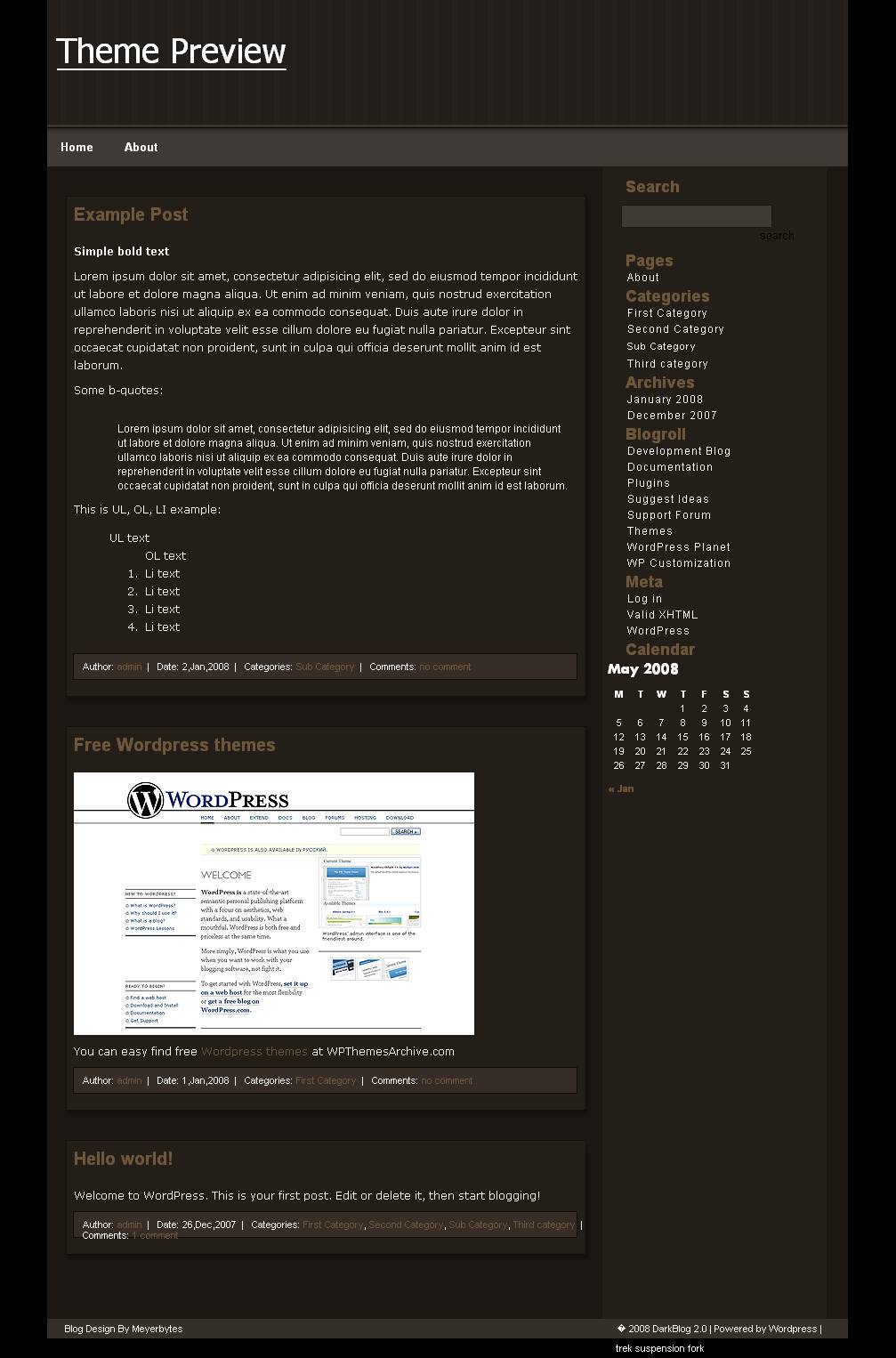 download DarkBlog 2.0 theme